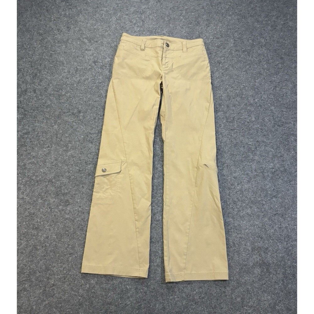 Athleta Low Rise Dipper Pant Women’s Size 2 Cargo Pocket Outdoor Khaki